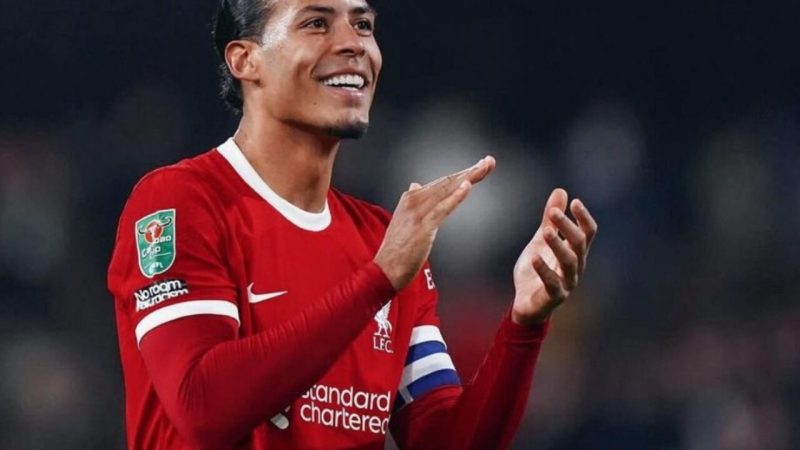 Virgil Van Dijk gives update on his future at Liverpool