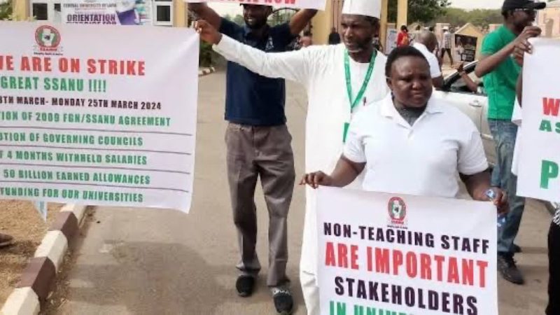 NASU, SSANU begin indefinite strike on Monday over unpaid salaries